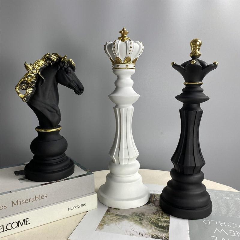Compra online de Estátua de xadrez peça de decoração 6.2 alta